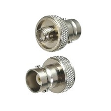 2X BNC Female to SMA Female RF Antenna Adapter For Baofeng UV5R BF-888S