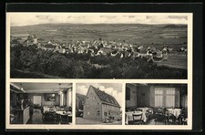 Merklingen, Ansichtskarte, Gasthof und Metzgerei Zum Adler 