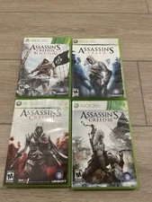 Assassin's Creed 1-4 Bundle! (Microsoft Xbox 360) 