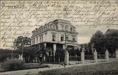 Postcard Bad Rothenfelde in the Teutoburg Forest, Villa Augusta - 4368341