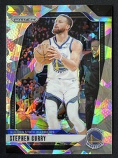 Stephen Curry 2024-25 Panini Prizm Cracked Ice Base #134