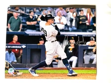 Aaron Judge Signed autographed 8 x 10 photo /coa AL MVP 3X NY YANKEES