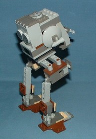 STAR WARS, IMPERIAL AT-ST 7127 LEGO SYSTEMS SET- USED / COMPLETE - 2001
