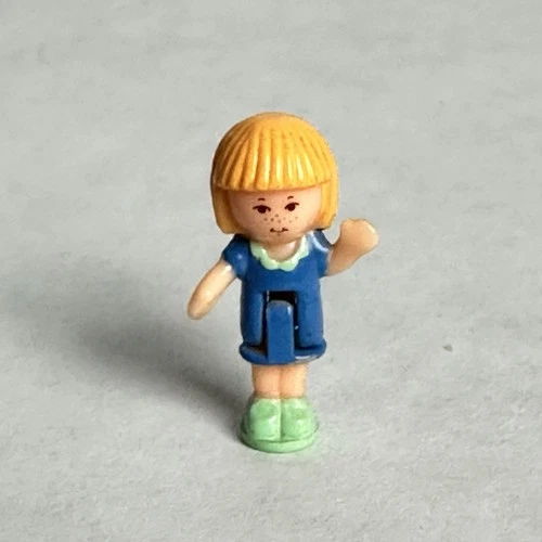 VTG 1992 Polly Pocket Bluebird Stampin' School Replacement Doll Figure Midge