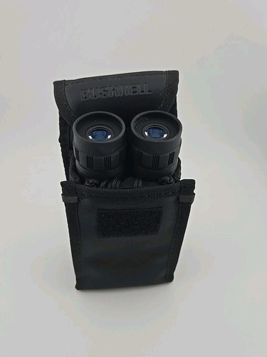 Bushnell Compact 8x21 Folding Binoculars 13-2514 Lightweight Travel Concert Case - Picture 13 of 19