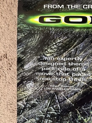 Godzilla (1998) Original Video Store Poster Signed By Cast And