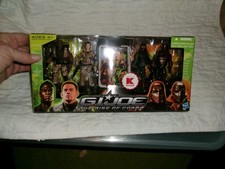 2009 GI JOE 3 3/4" Rise of Cobra GI Joe vs Cobra -4 guys-MIP