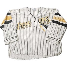 Vintage Pittsburgh Penguins #99 Sportswear Pinstripe Button Jersey Men Medium