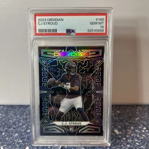 2023 Panini Obsidian - C.J. Stroud #140 (RC) PSA 10