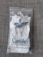 Sansha Damen Ballettschläpchen Tanzschuhe Weiß Pro1C Gr.10(40)M