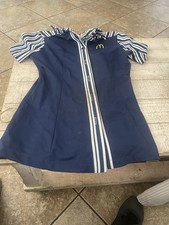 Women  s McDonald  s Uniform 70s Size 8 Used Good Condition, OG Downey McDonald  s
