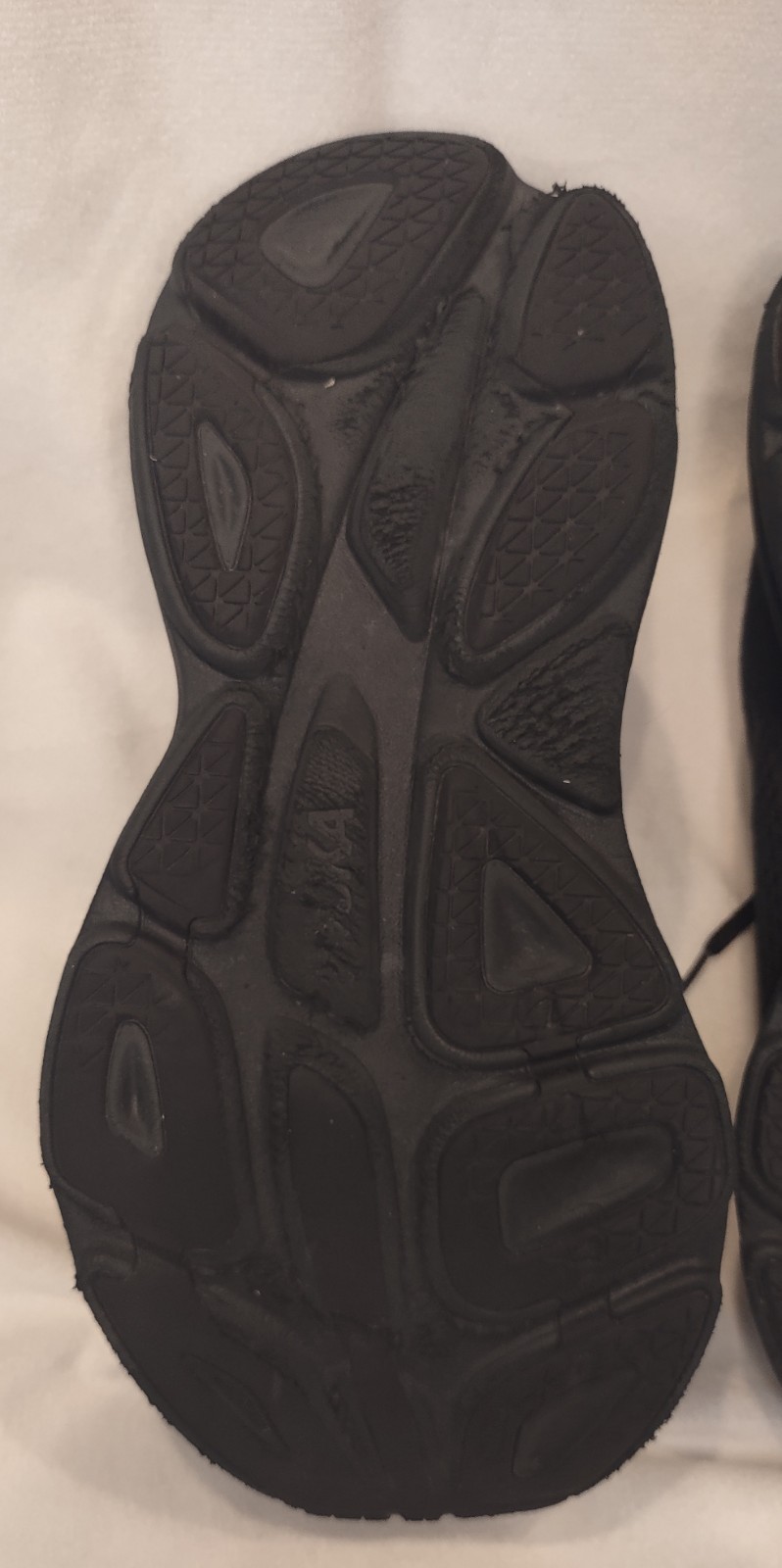 Hoka One One Bondi 8 Shoes Mens Size 7B Black Running 1127952 BBLC thumbnail 9