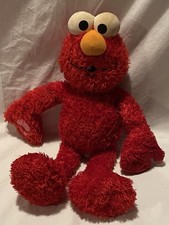Sesame Street Elmo Plush toy stuffed animal kiss me voice talking 14  