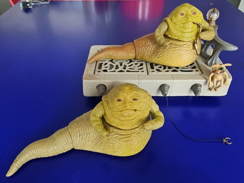Star Wars Return of the Jedi 1983 Jabba the Hutt Playset w/all accessories+