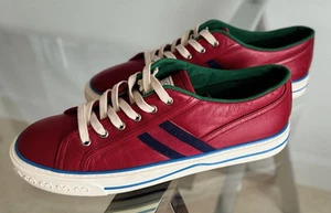 Chaussures Gucci tennis 1977 rouge taille 10,5