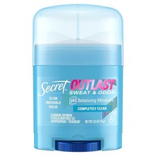 0.5oz Secret Outlast Antiperspirant Deodorant for Women Sweat  Odor Protection