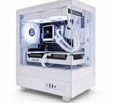     White Gaming PC   5060   Ryzen 5   LCD AIO   32GB   1TB NVMe   FAST FPS    