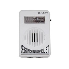Timbre de teléfono extra fuerte amplificador de sonido de teléfono luz estroboscópica campana de flash NUEVO