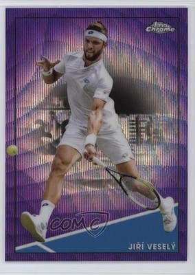 2021 Chrome Purple Wave Refractor 21/199 Jiri Vesely Jiří Veselý Rookie RC 1m01