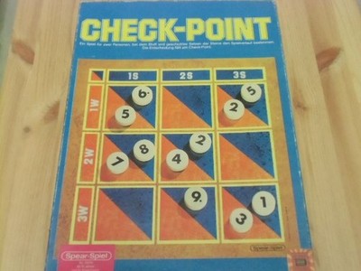 Check-Point [Strategie-Spiel]. Achtung: Nicht für Kinder unter 3 Jahren geeignet