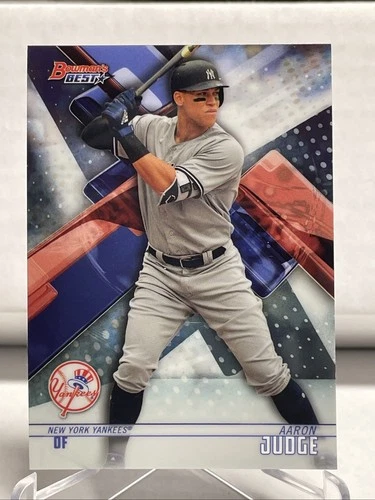 AARON JUDGE 2018 BOWMAN’S BEST BASEBALL CARD #25! NY YANKEES MVP 2ND YEAR!