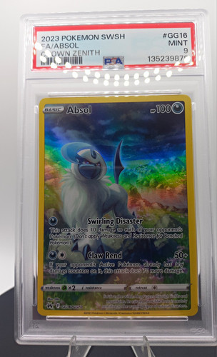 Absol graded PSA 9 for sale on eBay