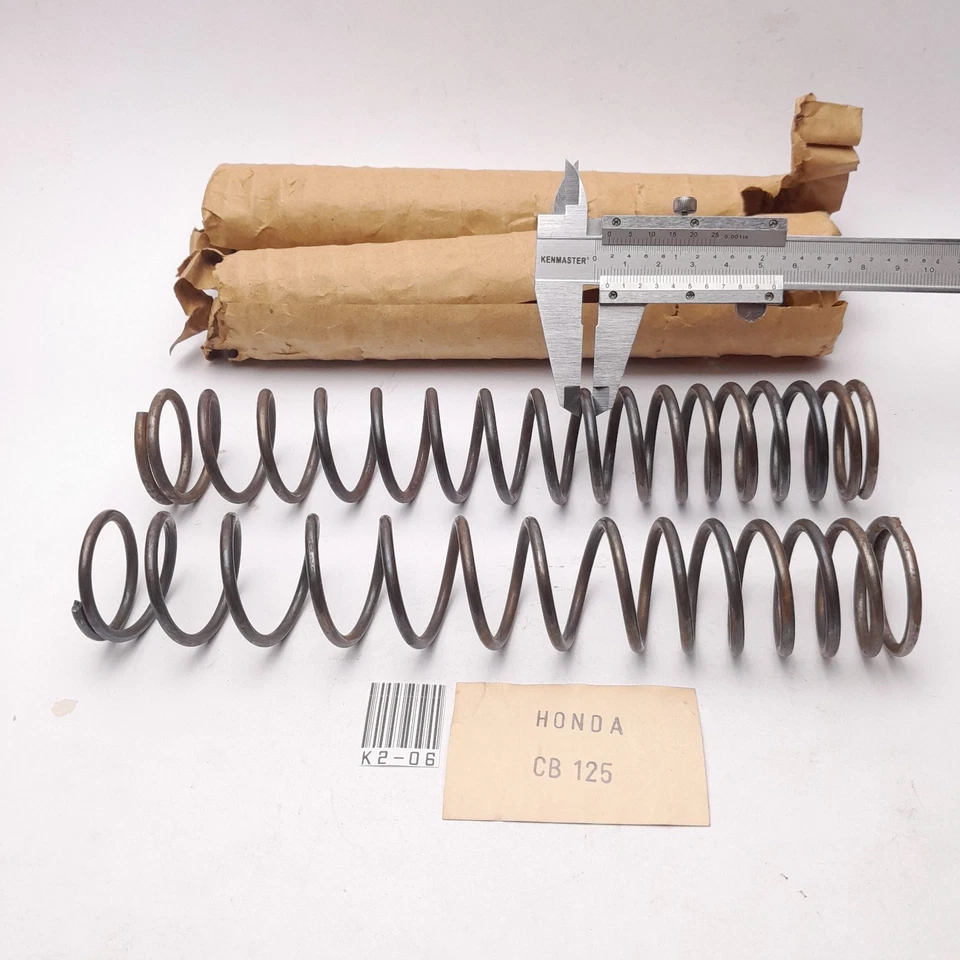 Muelle de horquilla delantera Honda CB125 puede apto para CS90 CL90 CT90 CT110 nuevo #2 Foto 3 de 4