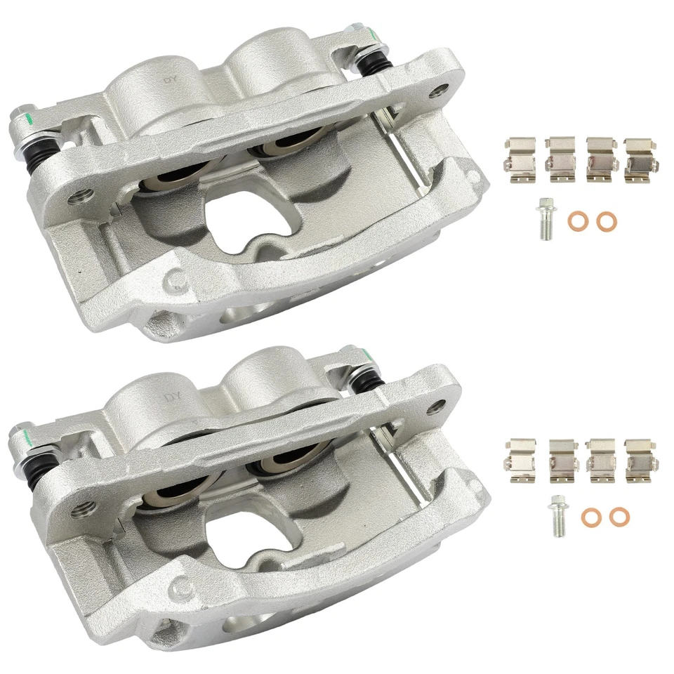 Pinzas de freno delanteras izquierda derecha 2 piezas para Ram 2500 2019-2022 2019-2022 Ram 3500 Foto 3 de 4