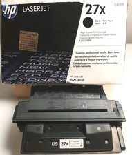 HP Laserjet High Volume Print Cartridge Genuine 27x, C4127X For 4000, 4050 Black