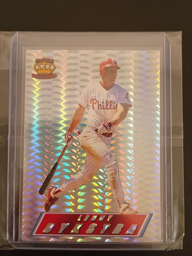 1995 Pacific Prism Lenny Dykstra #107 card