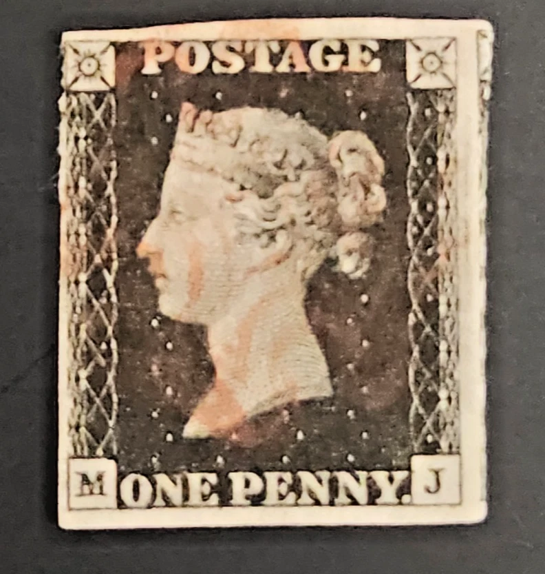 Black 1p British Victoria Stamps for sale | eBay