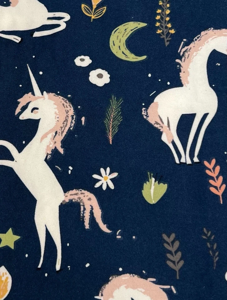Leggings LuLaRoe TC Alto Curvilíneo Difícil de Encontrar Raro UNICORNIO Fantasía Cuento de Hadas Luna Estrella Yoga Foto 2 de 4