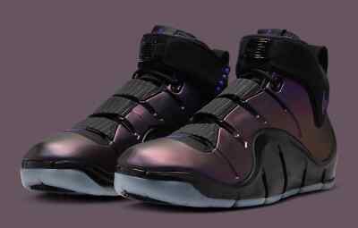 Nike Zoom LeBron IV 4 Eggplant Varsity Purple Black FN6251-001 sz