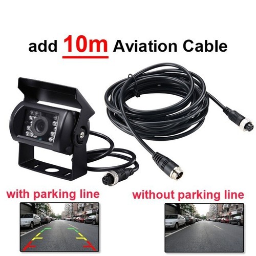 Reverse Camera 4 Pin AV Port IR Night Backup Camera For Truck/Trailer/RV/Heavy - Picture 13 of 32