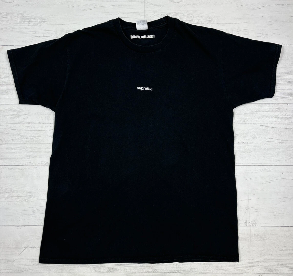 Supreme ftw top tee black