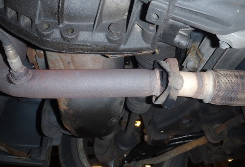 Fiat Punto 1.4 Catalytic converter repair flange pipe connector - Picture 2 of 5