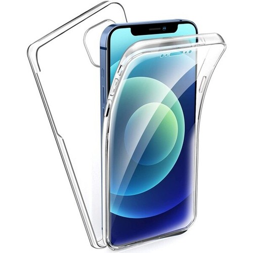 Custodia 360 per iPhone 16 15 14 13 12 11 Pro Max XR antiurto anteriore TPU posteriore rigida - Foto 6 di 6