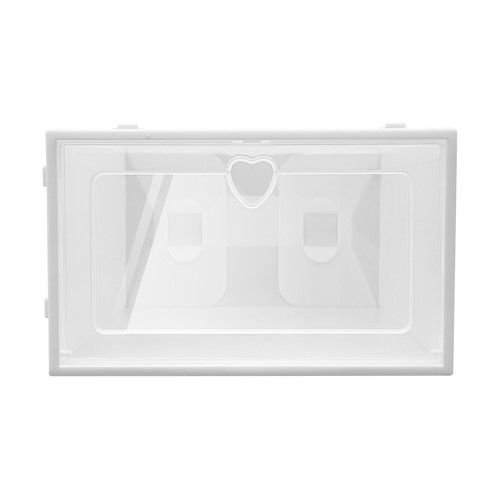 20x Large Plastic Shoe Storage Boxes Drawer Stackable Foldable Clear Organiser - Picture 18 of 24