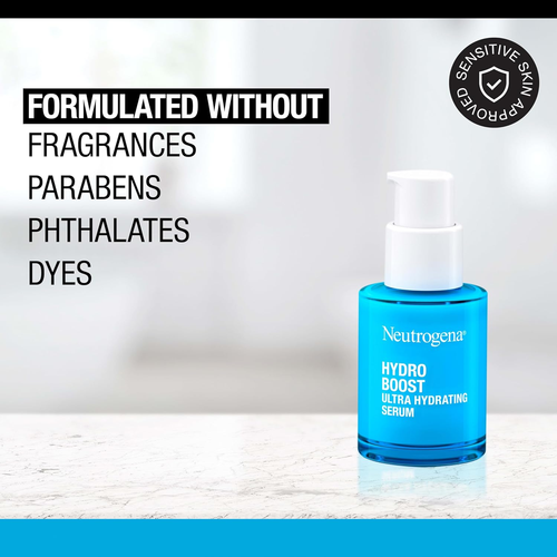 Neutrogena Hydro Boost Ultra Hydrating Serum with Hyaluronic Acid, Fragrance-Fre - Picture 3 of 12