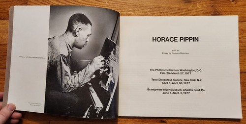 Horace Pippin Art Exhibition Program 1977 The Phillips Collection Washington DC - Picture 2 of 3