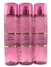 BATH BODY WORKS PETAL PARADE FRAGRANCE MIST BODY SPRAY 8 FL OZ LOT OF 3 PCS