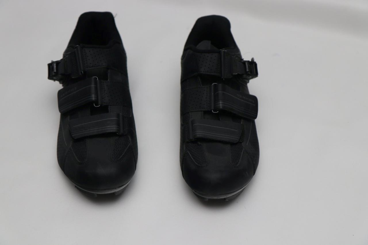 Serfas Leadout Road Bike Shoes Cycling 41 8 Men's 3Bolt Black Buckle