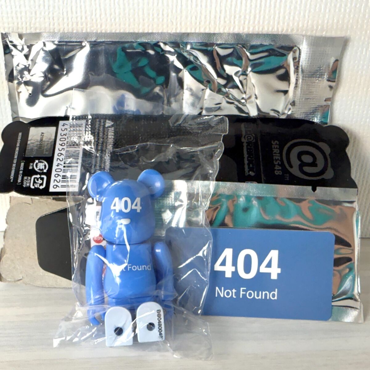 🐻BE@RBRICK Bearbrick100% SERIES 48 SECRET SUPER RARE 404 🐻BE@RBRICK Bearbrick100% SERIES 48 SECRET SUPER RARE 404