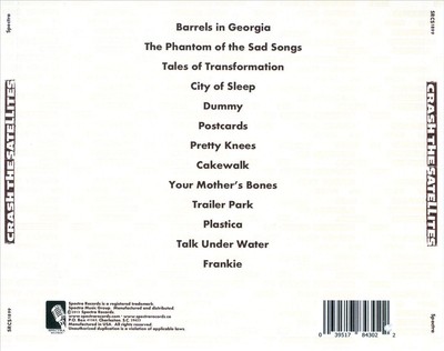 CRASH THE SATELLITES CRASH THE SATELLITES NEW CD