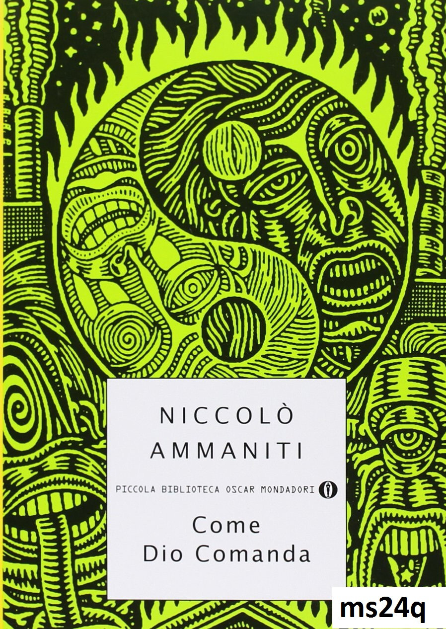 COME DIO COMANDA Niccolò Ammaniti 2010 Piccola Biblioteca Mondadori  ms24Q