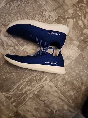 Allbirds Mens Wool Runners Athletic Shoe Sneakers Size 12 Limited Edition Blue Allbirds Running Shoes Men main image 3