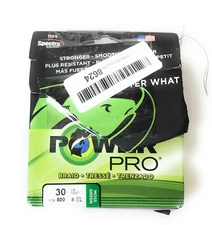 Power Pro Spectra Braided Fishing Line, 500YD/30LB, Moss Green, 21100300500E