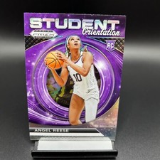 2024 Panini Prizm Draft 18 Angel Reese Student Orientation Silver RC Chicago Sky