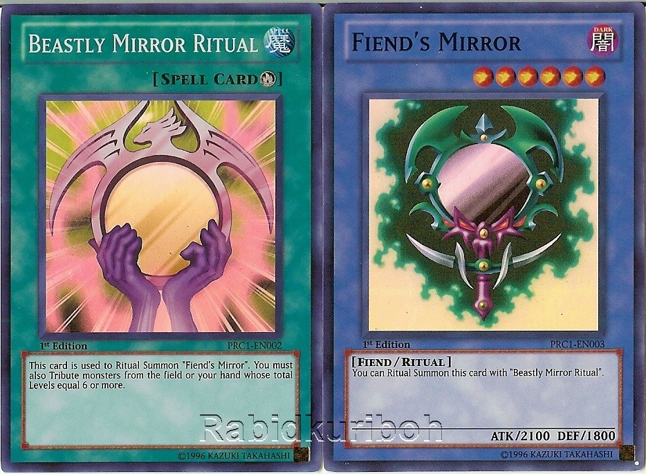 mirror yugioh card Dream Mirror of Terror - RIRA-EN090 Super Rare main image 1