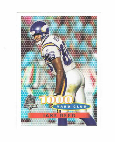 Jake Reed 1000 Yard Card #254 Topps 1996 Football Card | eBay